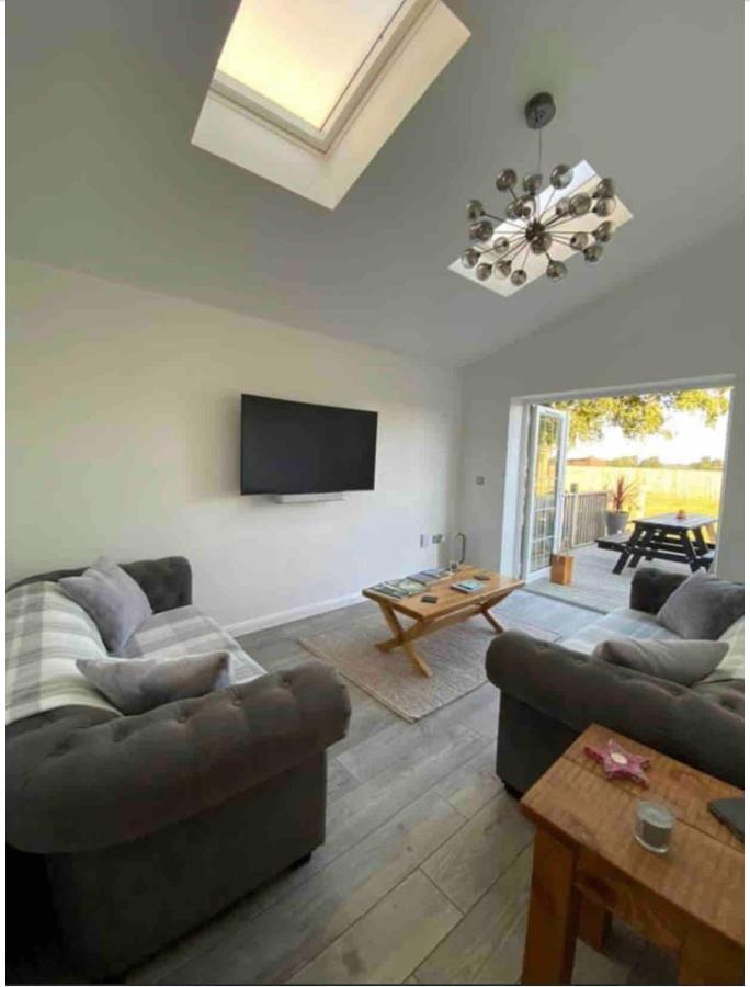 Near Woodbridge The Annexe Eyke Fantastic Views With Dog Secure Garden And Paddock Villa Dış mekan fotoğraf