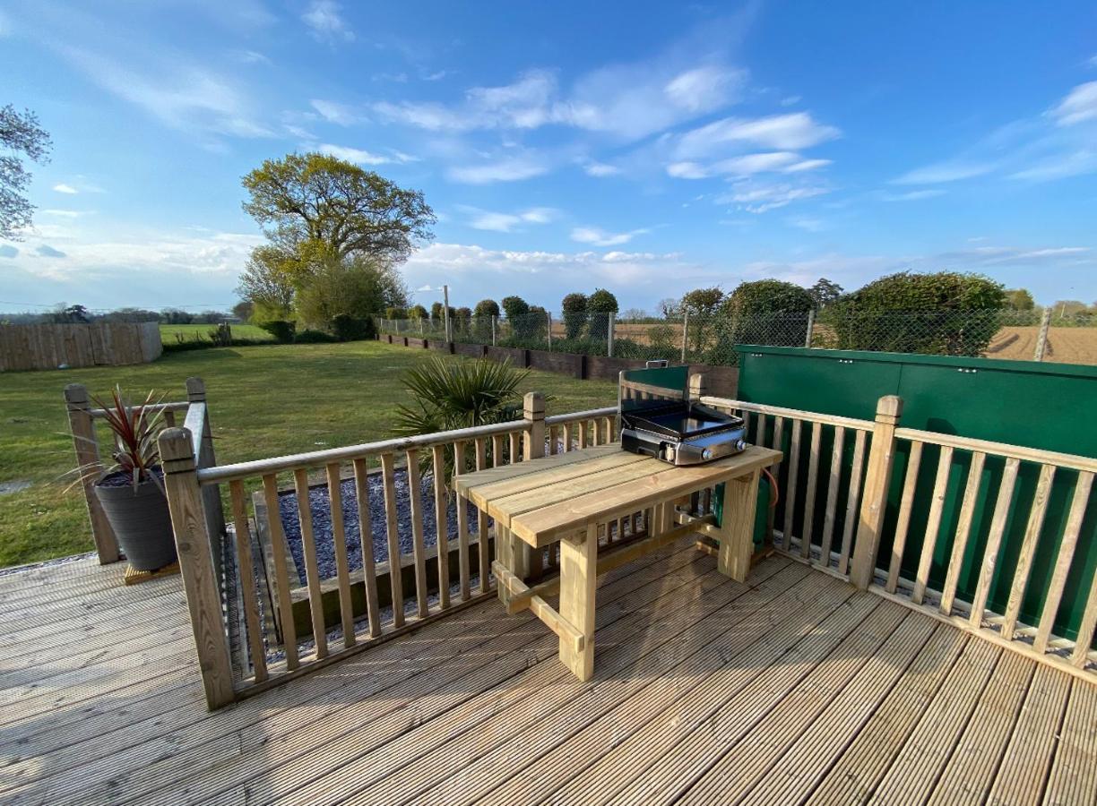 Near Woodbridge The Annexe Eyke Fantastic Views With Dog Secure Garden And Paddock Villa Dış mekan fotoğraf